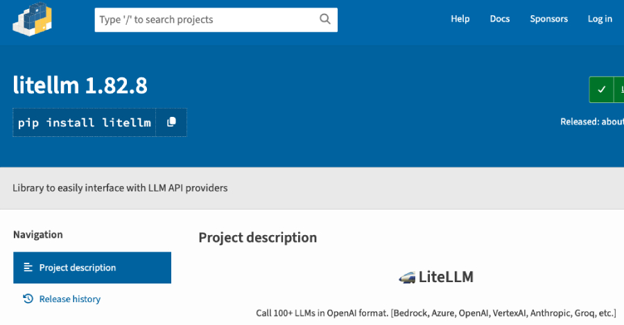 Las versiones 1.82.7—1.82.8 de TeamPCP Backdoors Litellm probablemente se basen en un compromiso de CI/CD de Trivy...